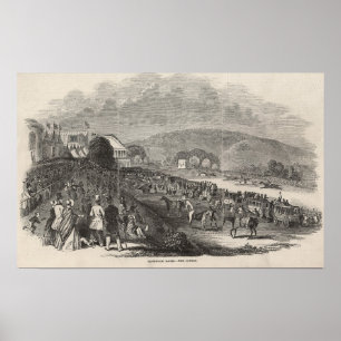 Poster Goodwood Races: the Course