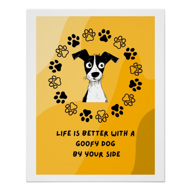 Poster Goofy Dog (Devant)