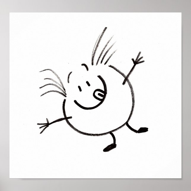 Poster Goofy Doodle Guy (Devant)