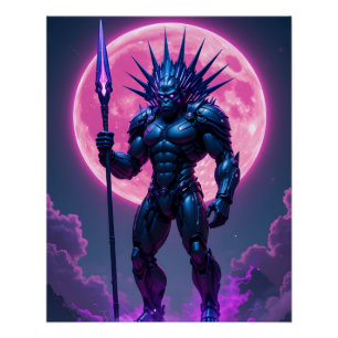 Poster Gorille cybernétique Titan