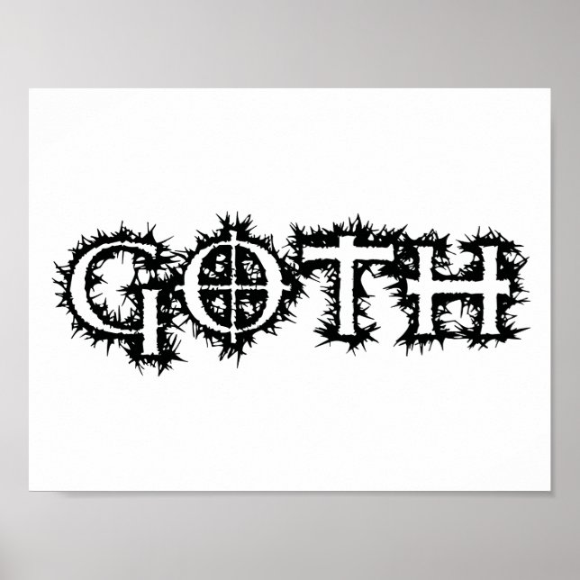 Poster Goth (Devant)