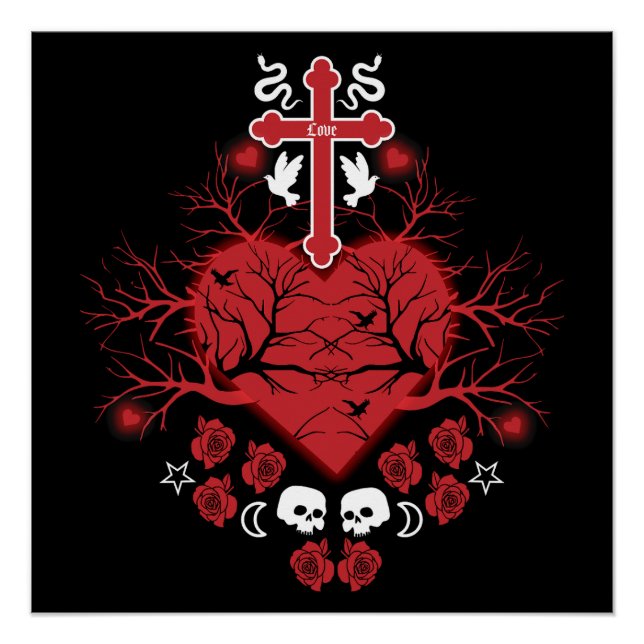 Poster Goth Post Punk Mode (Devant)