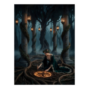 Poster Gothic Virgo - Rituel de la Terre