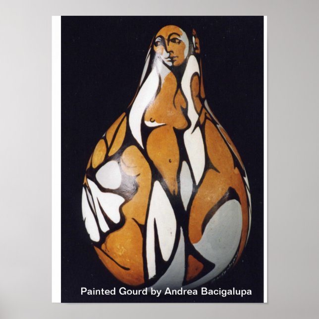 Poster Gourd Peint (Devant)
