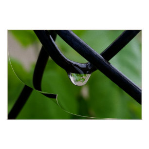 Poster Goutte de pluie