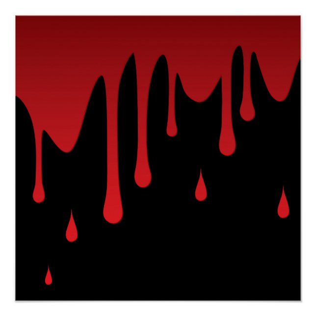 Poster Goutte de sang (Devant)