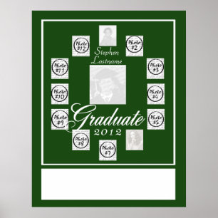 Poster Graduation Progression Photo Keepsake