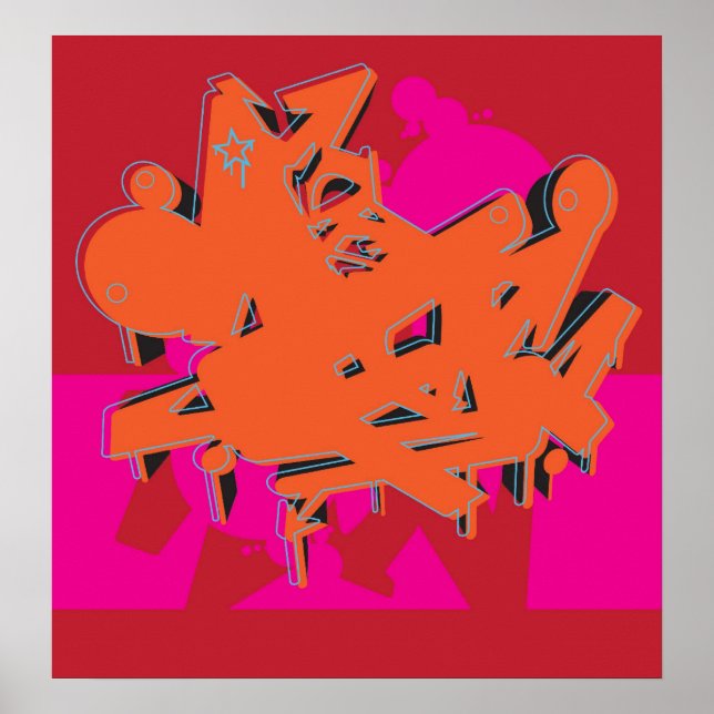 Poster Graffiti (Devant)