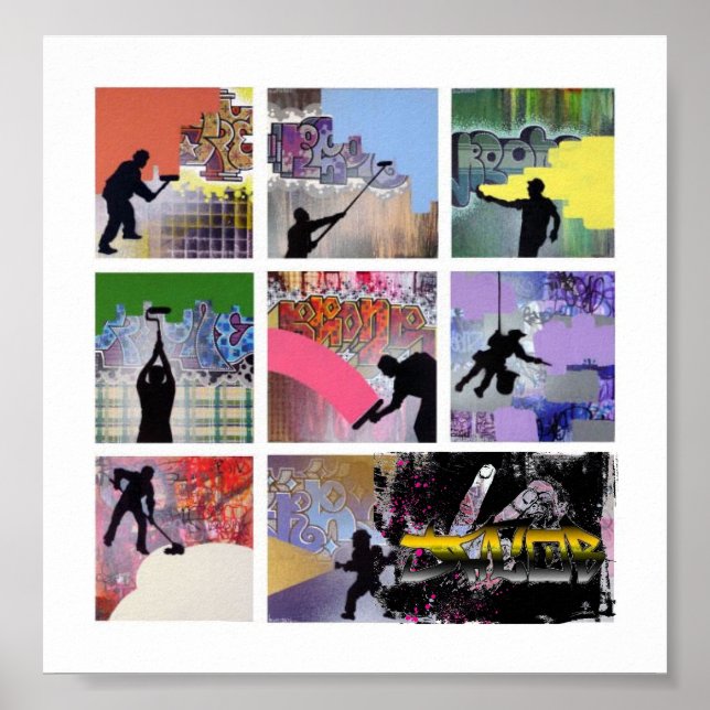 Poster Graffiti (Devant)