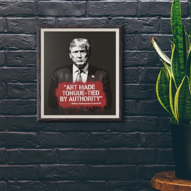 Poster Graffiti de Shakespeare (Citation de Shakespeare) (Créateur téléchargé)