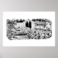 Gran Calavera Eléctrica par José Guadalupe Posada