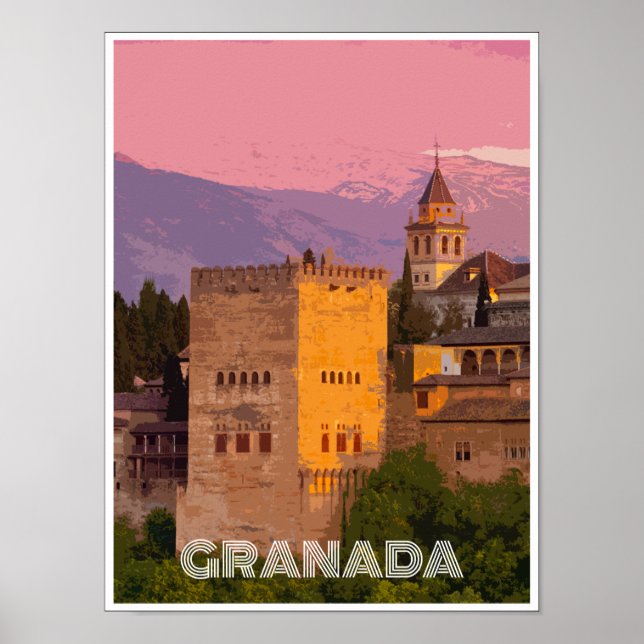 Poster Granada (Devant)