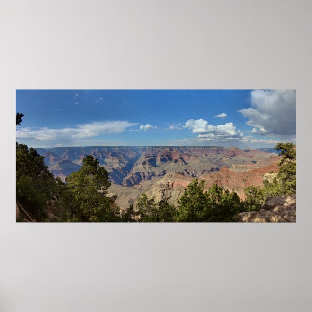 Poster Grand Canyon Panorama (Devant)