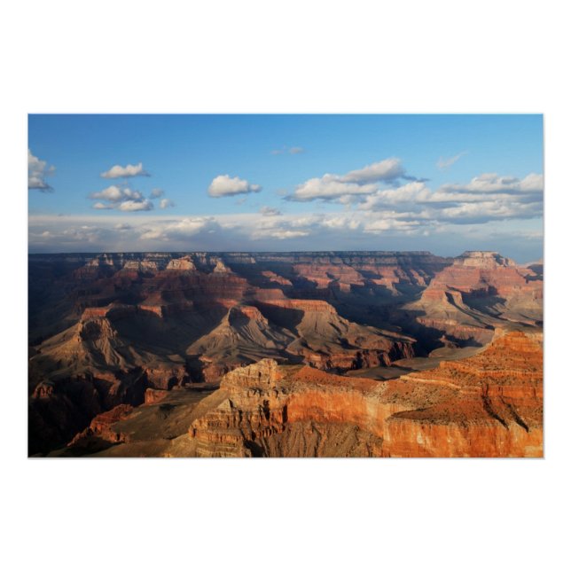 Poster Grand Canyon vu de South Rim en Arizona (Devant)