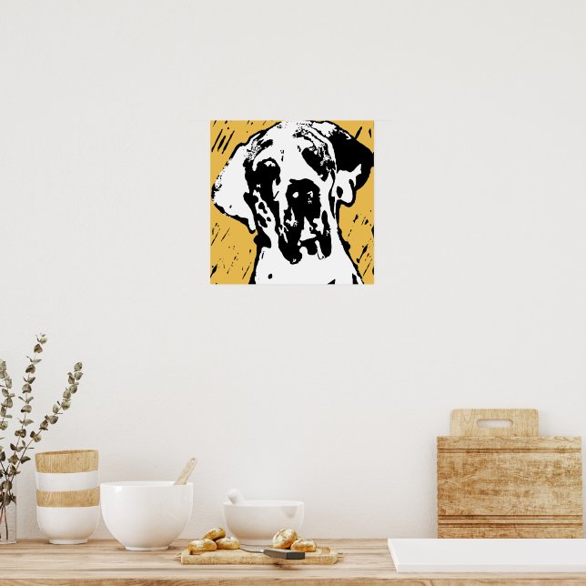 Poster Grand Danois (Cuisine)
