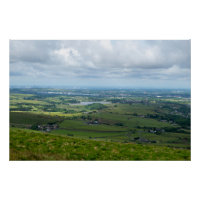 Grand Manchester vu de Blackstone Edge