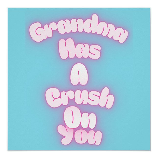 Poster Grand-mère est amoureuse de toi (Devant)