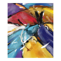 Poster Grand Modèle 1510 "L'Aigle et les Colombes"