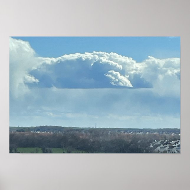 Poster grand nuage (Devant)
