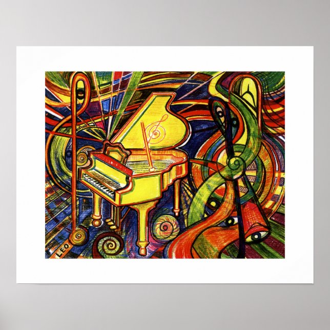 Poster Grand Piano (Devant)