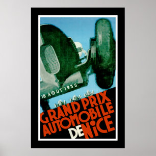 Poster Grand Prix Automobile de Nice
