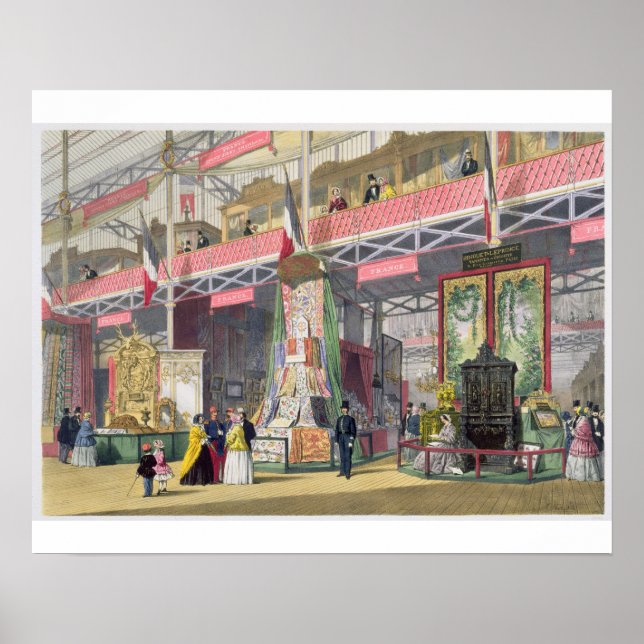 Poster Grande exposition, 1851 : France No.1, exposition  (Devant)