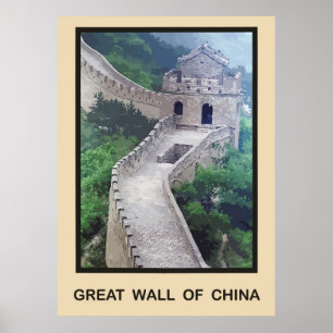 Poster Grande Muraille de Chine