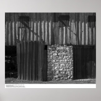 Poster Grange et pierre, UC Père Noël Cruz, mars 1962