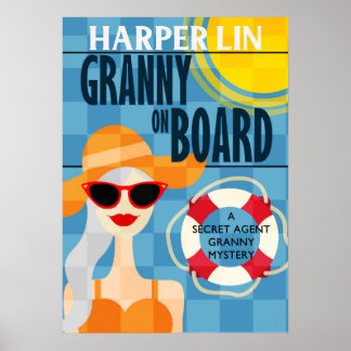POSTER Granny à bord par Harper Lin Book