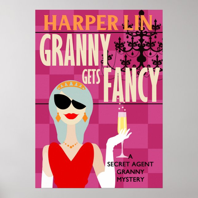 POSTER Granny obtient Fets par Harper Lin Book (Devant)