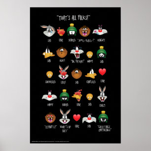 Poster Graphique Emoji LOONEY TUNES™