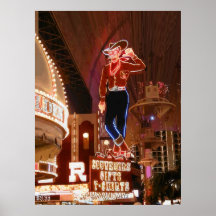 Poster graphique Vegas Vic Vector