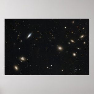 Poster Grappe Coma de Galaxies 36x24 (36x27)