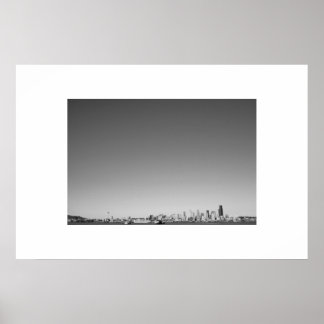 Poster Gratte-ciel de Seattle