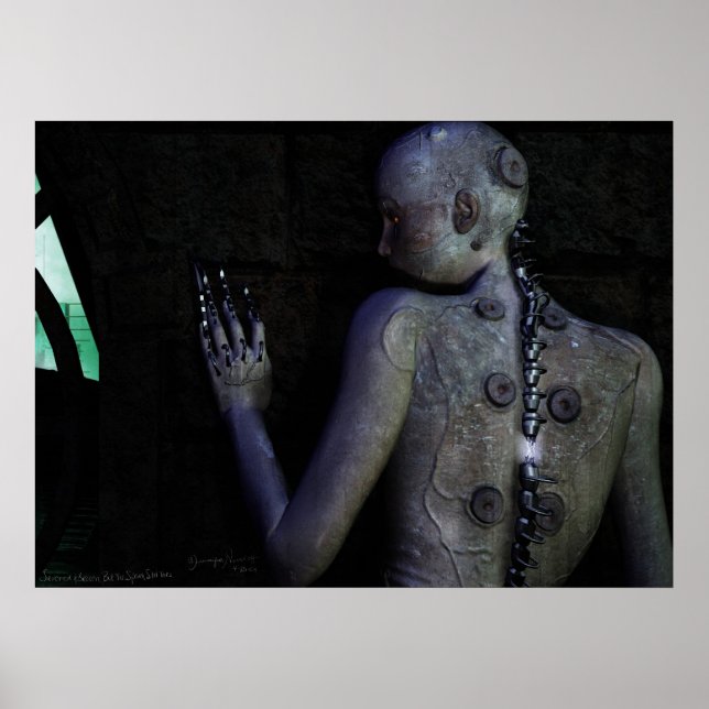 Poster Gravé et cassé (Devant)