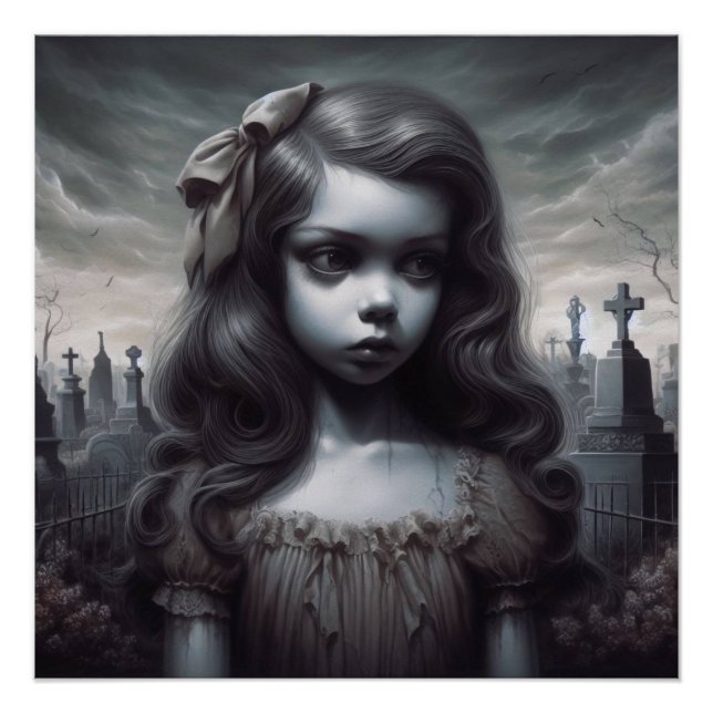 Poster Graveyard Girl (Devant)