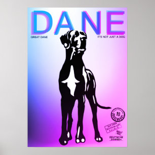 Poster Great Dane