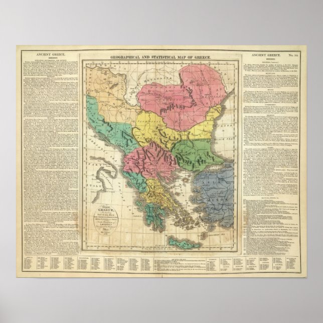 Poster Grèce antique 4 (Devant)