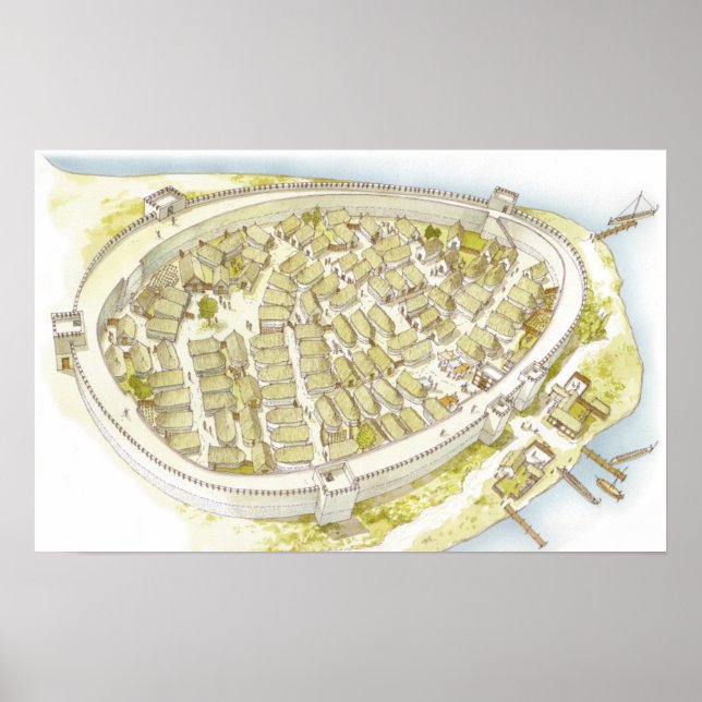 Poster Grèce. Polis (Devant)