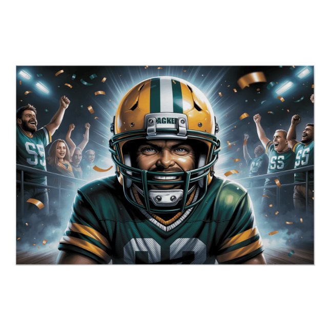 Poster Green Bay Packers 14 (Devant)
