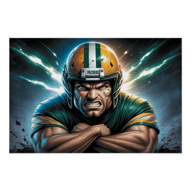 Poster Green Bay Packers 9 (Devant)