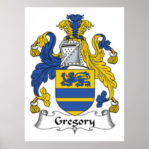 Poster Gregory Family Crest