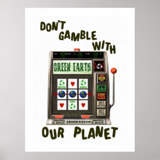 Poster Grenouille De l'environnement jour des terres