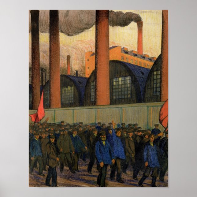 Poster Grève (Devant)