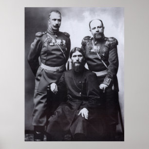 Poster Grigori Raspoutin général Putyatin Colonel Lotman