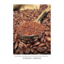 Grind frais - Envoyer l'art café