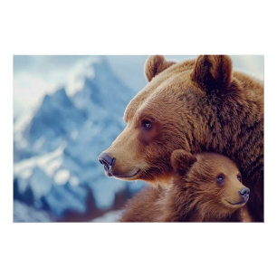 Poster Grizzly Bear 399, GB 399