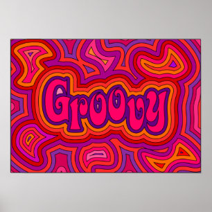 Poster Groovy Print