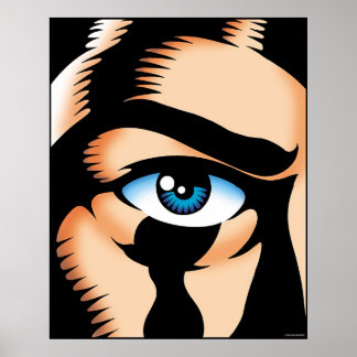 Poster Gros oeil