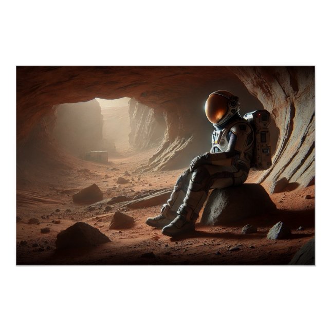Poster Grotte de l'astronaute (Devant)